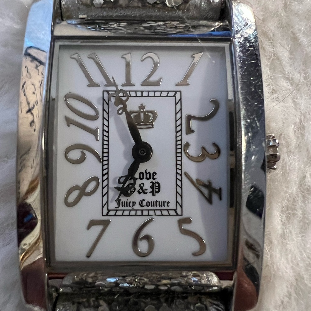 VINTAGE Juicy Couture Stainless Steel Watch Back